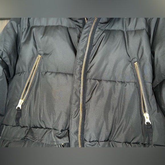 J Crew Black Puffer Jacket Size L - Picture 7 of 8
